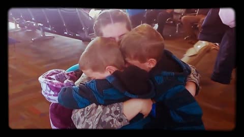 Emotional Airport Reunion For Military Mom Who’s Been Gone Half A Year