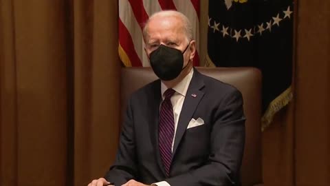 Biden Stares Blankly And Motions For Reporter To Leave When Asked About Ukraine