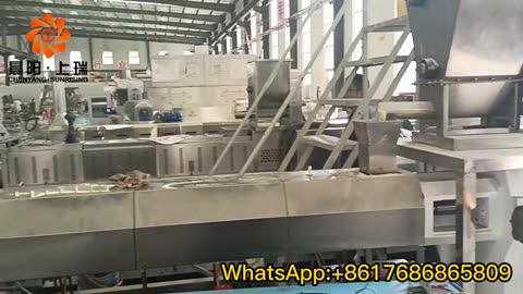 Chenyang HMMA TVP TSP Extruder Machine/Soy Protein Meat Analog Production Line