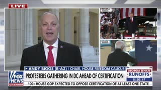 Congressman Biggs joins America's Newsroom to discuss objecting to the Electoral College