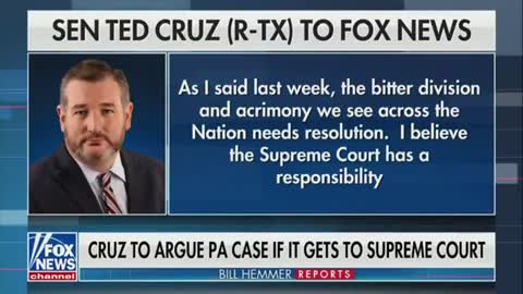 Pennsylvania lawsuit of mail-in voting, goes to Supreme Court, TedCruz says he will (360p)
