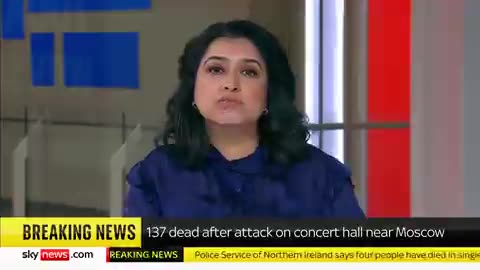 Sky News Reports 137 Dead In Crocus Attack