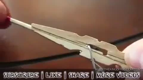 How to make a Mini Gun with a Clothespin and match / toothpick