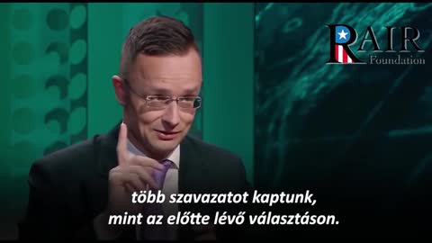 Hungary's Foreign Minister Peter Szijjártó Decimates Estonian Government Funded News Anchor