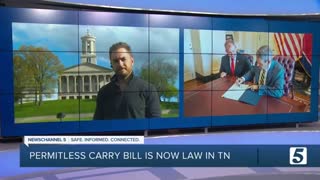 Tennessee Gov. Bill Lee Signs Constitutional Carry Gun Law