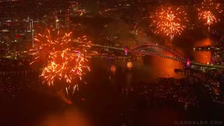 WHAT A BEAUTIFUL NEW YEAR'S CELEBRATION, AUSTRALIA!!! HAPPY NEW YEAR!!!