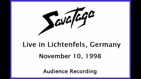Savatage - Live in Lichtenfels, Germany 1998 (Audience Recording)