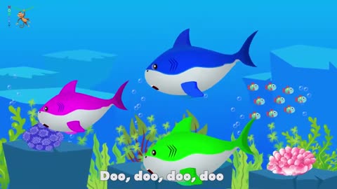 Baby Shark Song! Sing-along and Dance! Animal Songs for Children