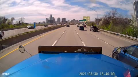Driving through Cincinnati, Ohio 3/30/21 integrity Trucking LLC