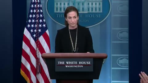 WH Gender Policy Council Director Jennifer Klein ignores a reporter asking if the "administration respects the Hyde Amendment"