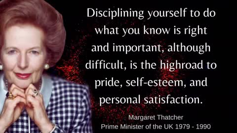 Famous Life Quotes From Margaret Thatcher About Woman And Life | Quotes From Iron Lady