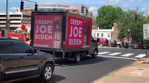 'Antifa For Biden' Biden Trucks Spotted in Delaware Before Biden Acceptance Speech