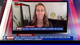 Calif. Senate passes bill that lets kids get healthcare without parental consent