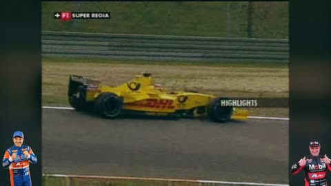 Treino do Rubinho no GP da Europa de F1 de 2002