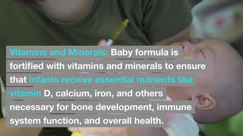 baby formula ingredients and health benefits