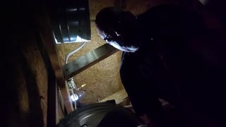 Installing An Attic Vent in Time-lapse