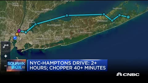 Hopping to the Hamptons by helicopter