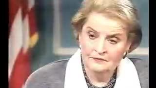 Madeleine Albright - Sanctions Killed 500,000 Iraqi Children but was worth it (1996)
