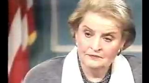 Madeleine Albright - Sanctions Killed 500,000 Iraqi Children but was worth it (1996)