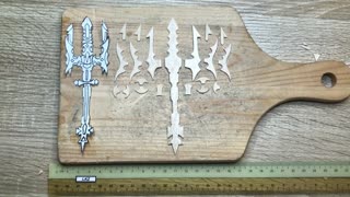 Mini Trident - Part 2 (how to make/DIY), 三叉戟, トライデント, 삼지창, трезубец