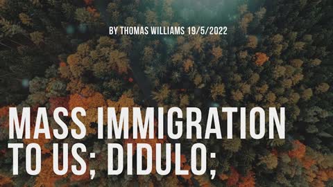 Mass immigration to US; Didulo;