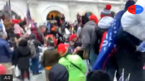 1/3 - Jan6 Video of Leftist Group Breaching the Capitol and Encouraging Others