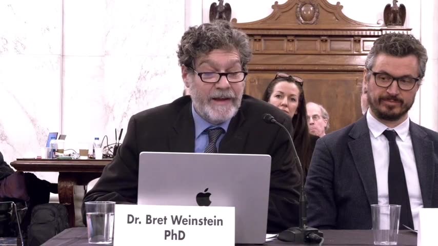 Dr. Bret Weinstein Testifies At The Senate's Covid-19 DARPA "Vaccine Bioweapon" Investigation