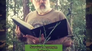 Survival Acronym Letter L: Live by your Wits but for now learn basic skills