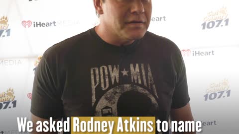 Rodney Atkins on his Best Country Artist of All Time