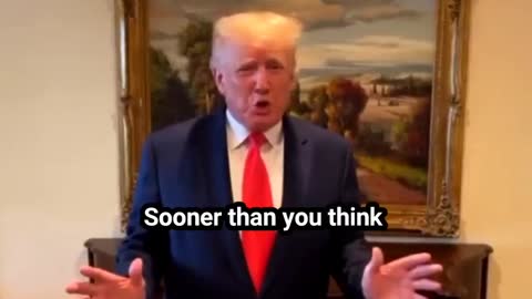 "We're gonna take back the White House and sooner than you think." -Donald J. Trump 06/05/2021