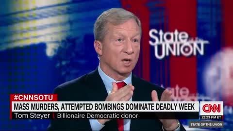 Tom Steyer speaks on CNNs “State of the Union.”