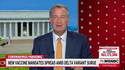 Communist NYC Mayor DeBlasio Says The Voluntary Phase Is Over, It's Time For Mandates
