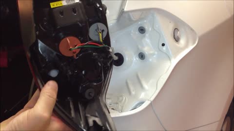 How To Remove The Tail Light From A 2013 Five Door Kia Cerato