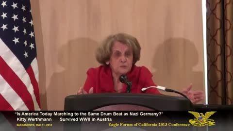 Holocaust Kitty Werthmann Survivor warns Americans for socialism