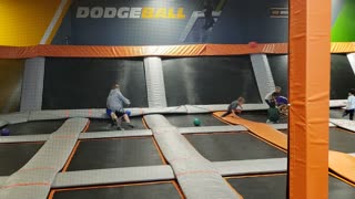 Beckett's Birthday Party at Dublin Rock-in Jump 2021- Dodge Ball