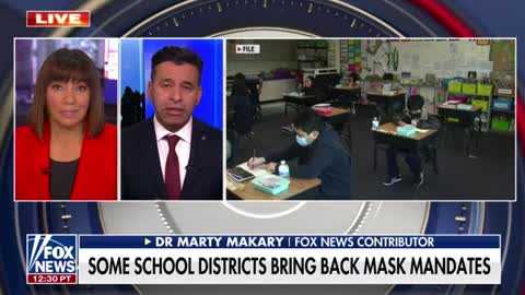 Dr. Marty Makary on schools going back to universal masking