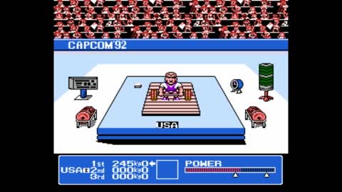 Gold Medal Challenge (NES) - 18 Gold Medals - 17 World Records
