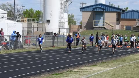 Wyatt track meet at Bethany - 4-18-2021 - 100 M