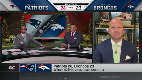 Patriots vs. Broncos REACTION: A ‘TERRIBLE’ loss for the Broncos! - Tim Hasselbeck | SportsCenter