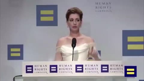 Anne Hathaway wants a new world order full of LGBT