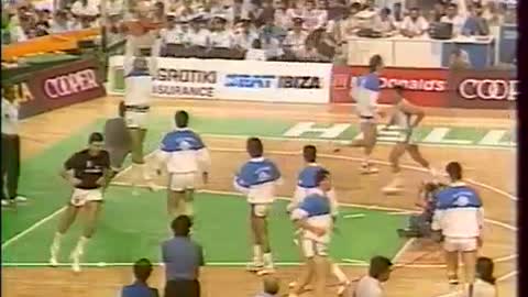 Eurobasket - ΕΛΛΑΣ - ΓΙΟΥΓΚΟΣΛΑΒΙΑ ΕΝΩΣΗ 1987 ΗΜΙΤΕΛΙΚΟΣ