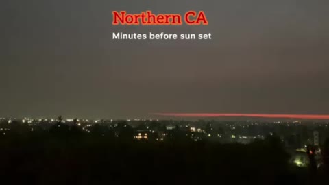 California Sun Set