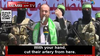 Senior Hamas Official to Palestinians in Jerusalem: Buy 5-Shekel Knives, Cut Off the Heads of Jews