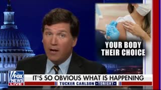 Tucker DEMOLISHES Hypocritical Left on Tyrannical Mandates