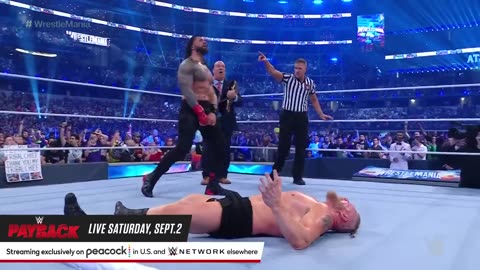 Lesnar vs Roman Reigns| Winner Take Title wm38