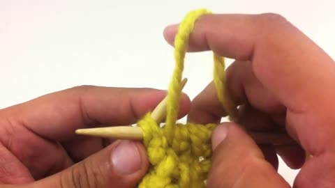 How to Knit the Purse Lace Stitch