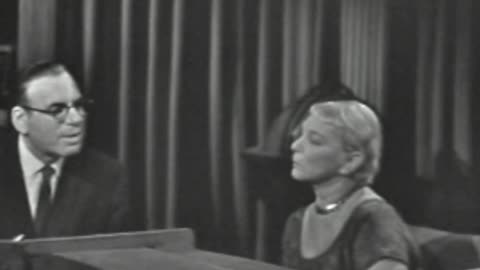 Court Of Human Relations, Stage Struck (1959 Original Black & White Film)