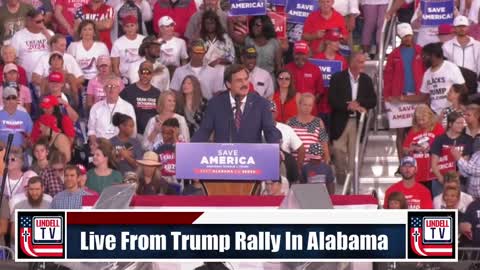 Mike Lindell Speaks at Rally: “Shame on You Fox!”, “Trump 2021!”