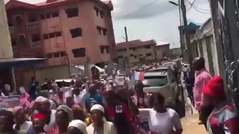 Trump Parade In Nigeria!!