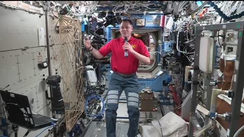 Brad Pitt Speaks with NASA Astronaut Nick Hague Aboard the International Space Station